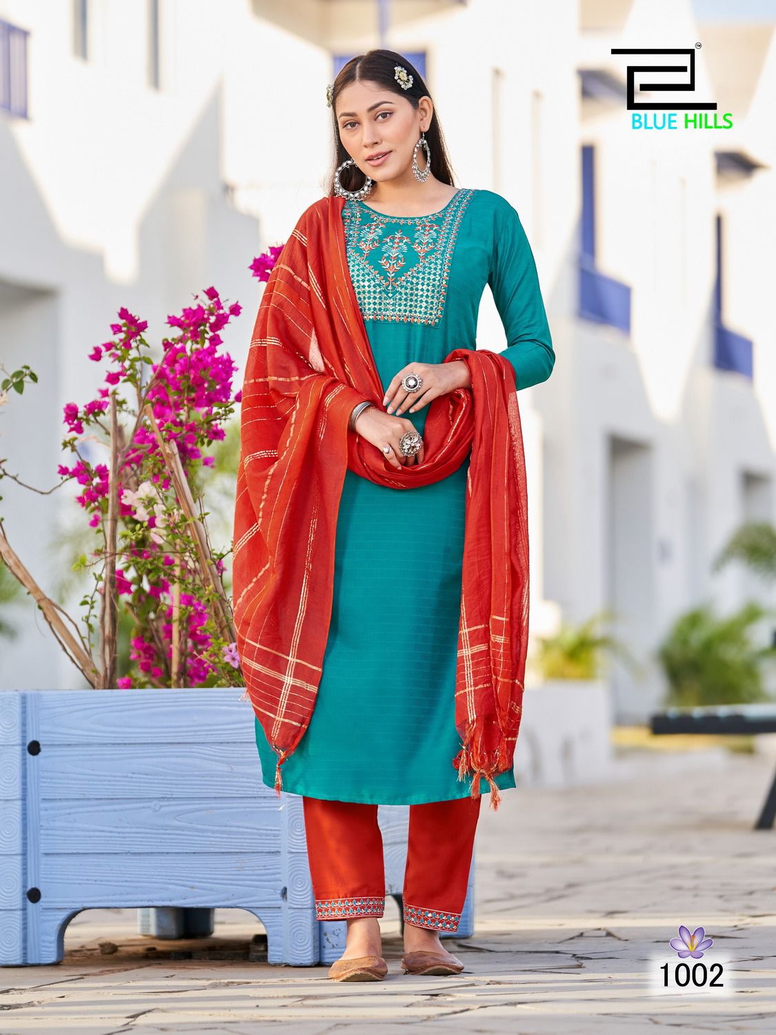 Blue Hills Skyline Vol 15 Readymade Suits Catalog
